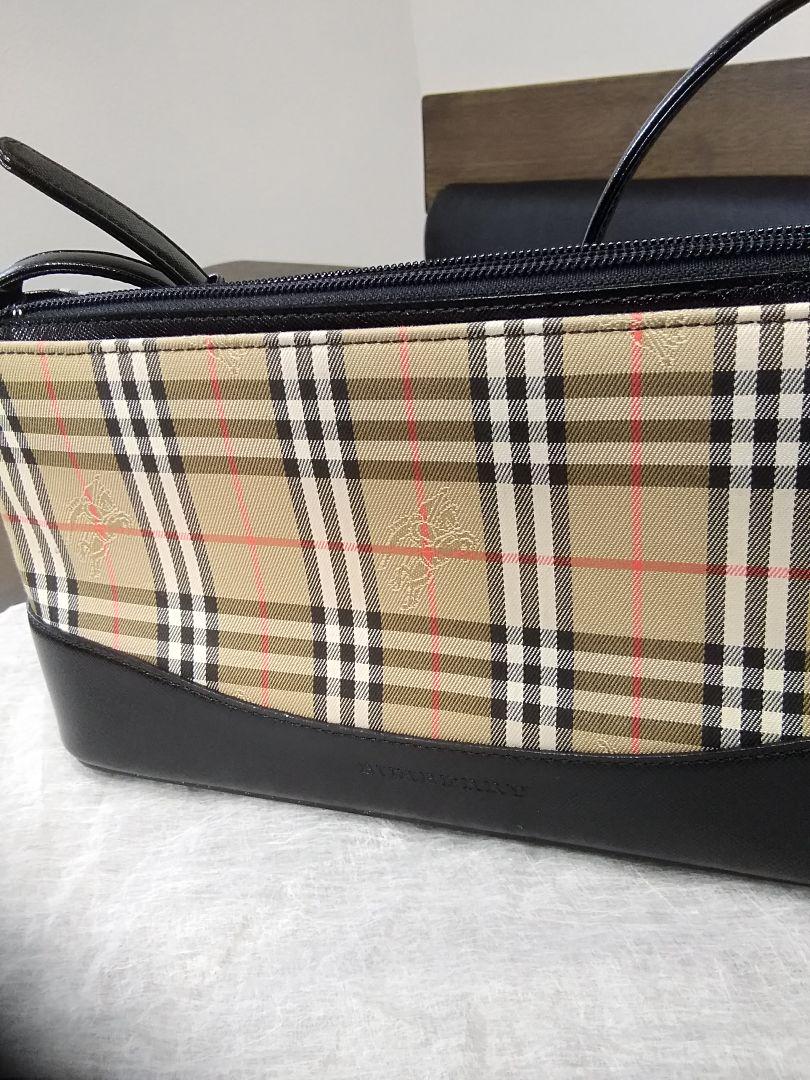 超美品 バーバリー ショルダーバッグ ノバチェック シャドーホース 超美品 バーバリー ショルダーバッグ ノバチェック シャドーホース
