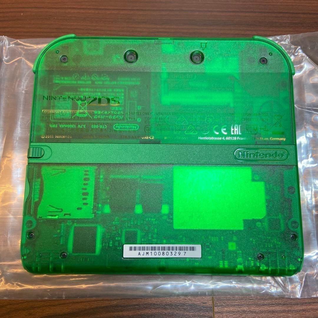 ニンテンドー2DS 本体 ポケットモンスター緑 3619 ニンテンドー2DS 本体 ポケットモンスター緑 3619