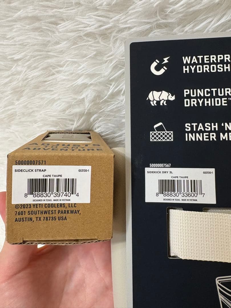 3Lとストラップのセット