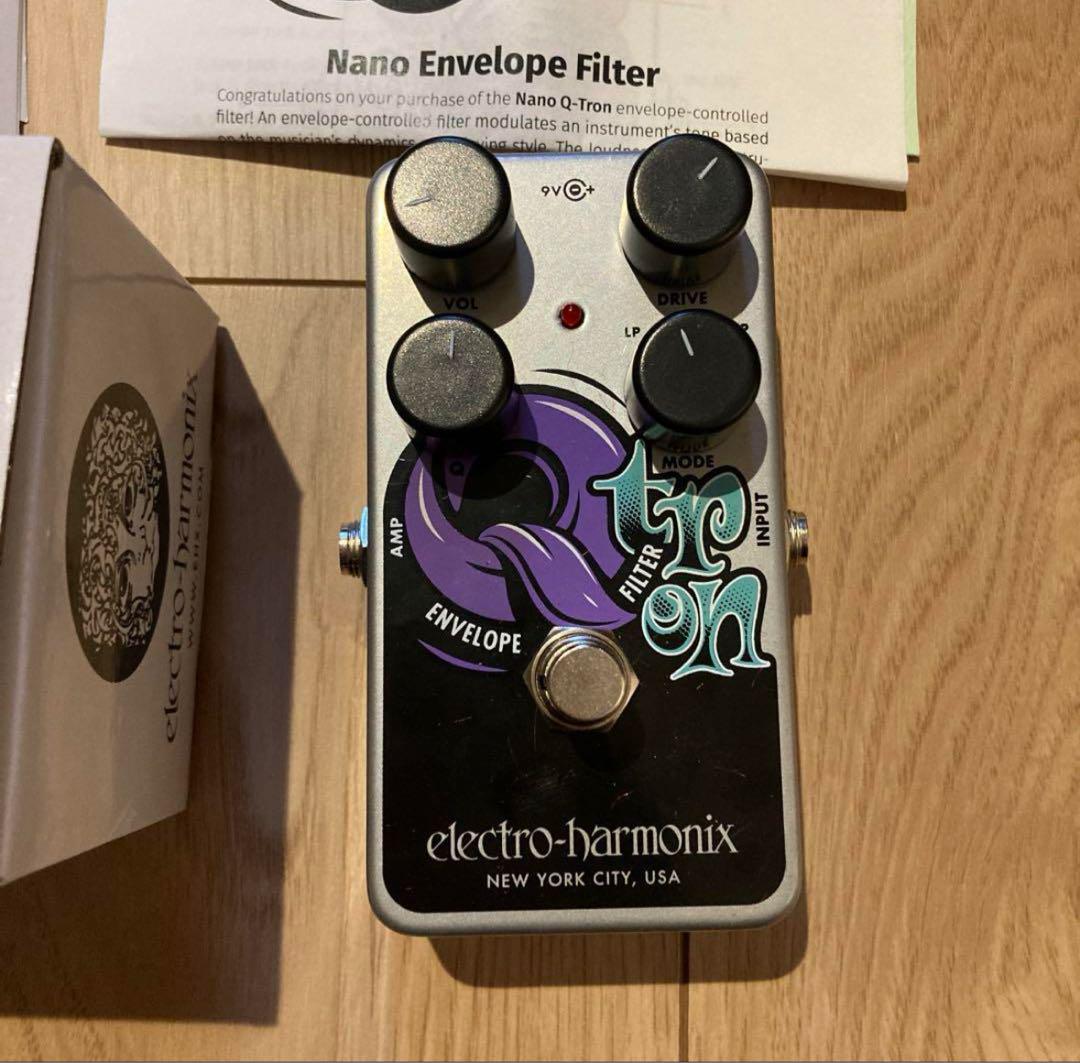【新品未使用】Electro Harmonix Nano Q-Tron 保証書 Electro-Harmonix NANO Q-TRON（新品/送料無料）【楽器検索