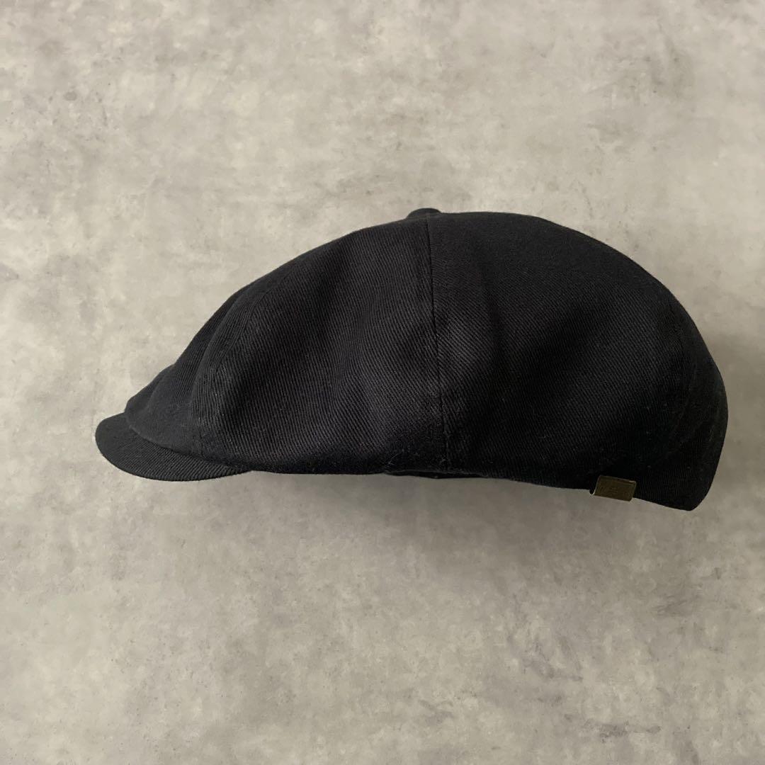 Mr.FATMAN LUCKY DAN TWILL ブラックキャスケット MRFATMAN（ミスターファットマン）の「【Mr.FATMAN】 LUCKY DAN