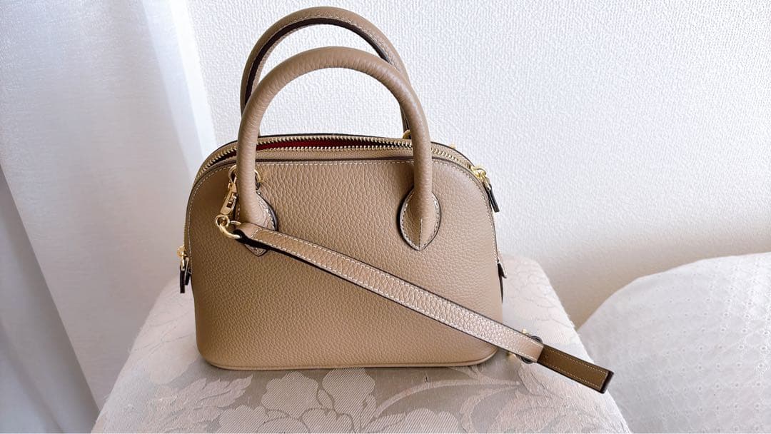 [La Closet] Grasse Sサイズ 本革 2wayショルダーバッグ