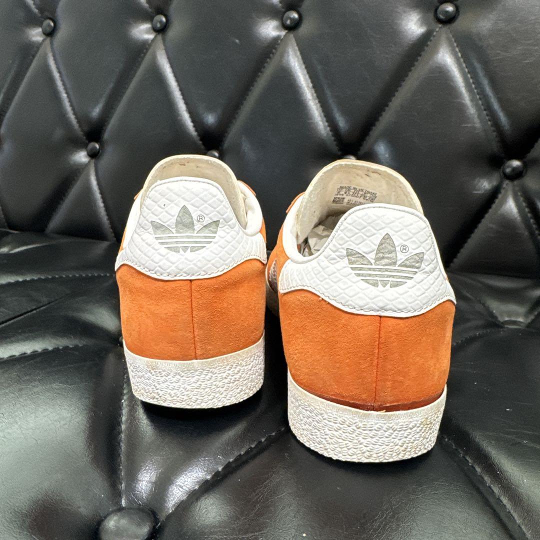 adidas ガゼル オレンジ スエード 23cm 正規品 - メルカリ