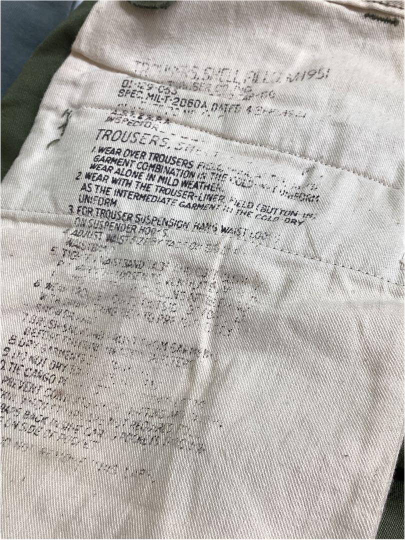 52年 M-51 Field Pants アルミジップ