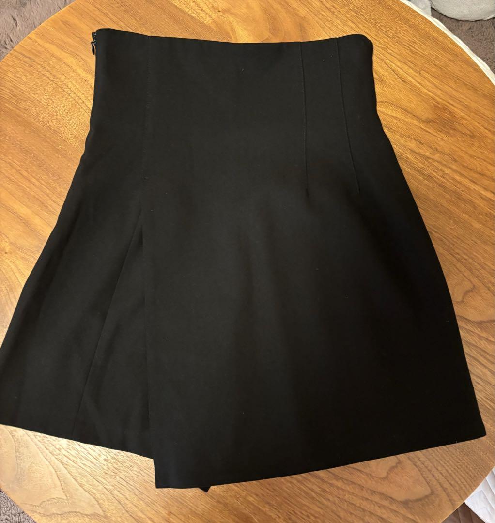 Snidel ハイウエストキュロットショートパンツ