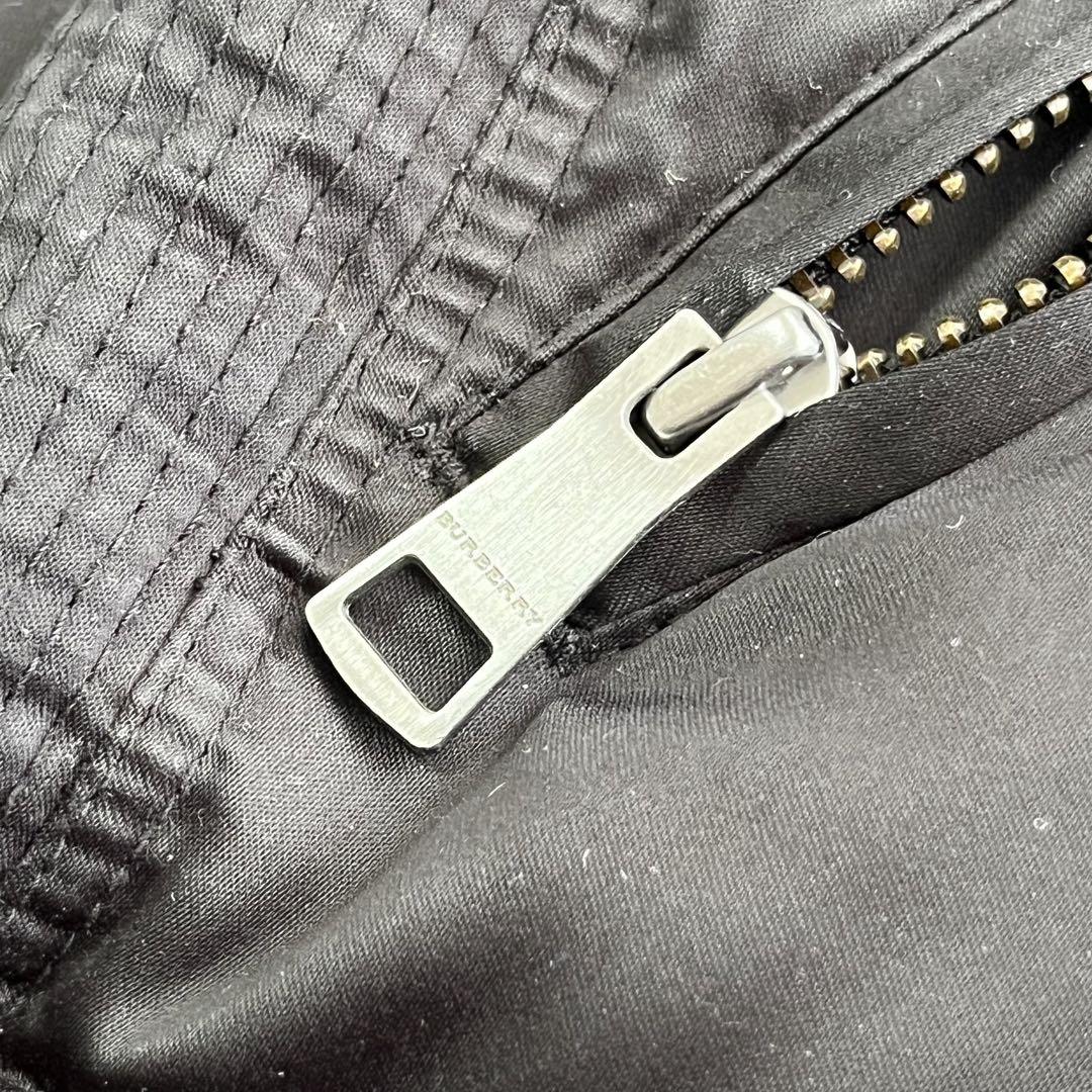 【極美品】バーバリー ダウンコート フォックスファー ノバチェック 黒 S相当 画像8