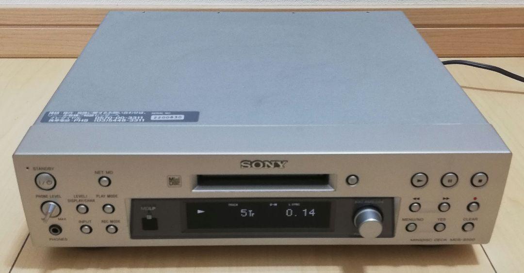 SONY MDデッキ MDS-S500