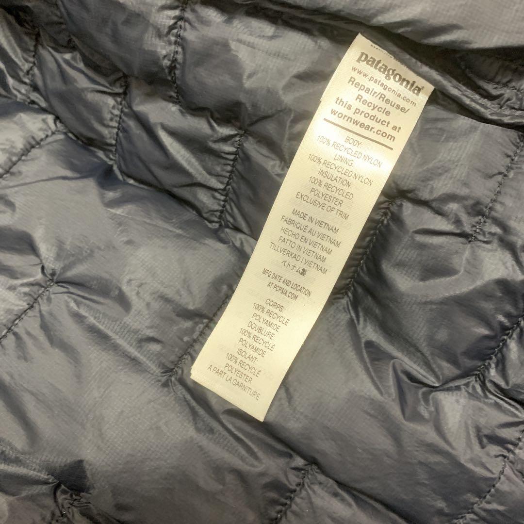 美品patagonia パタゴニアマイクロパフジャケット　ブラック S
