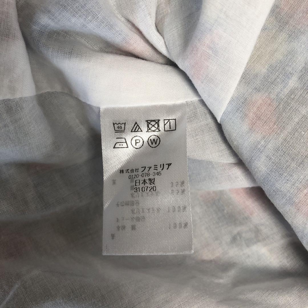 ファミリア　美品リバティー柄ワンピース