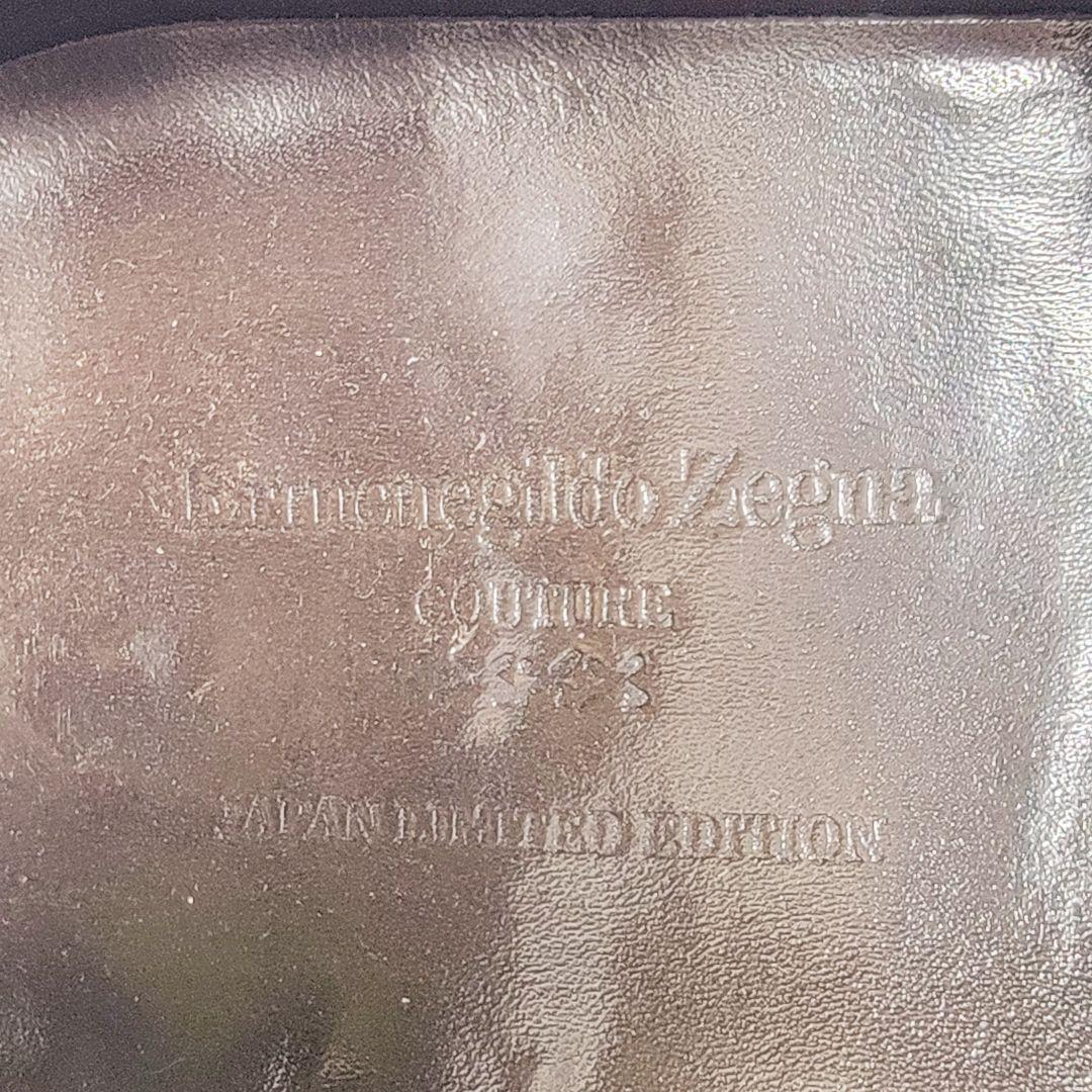 ermengildozegna 高級 レザーシューズ ダブルモンク ゼニア 26