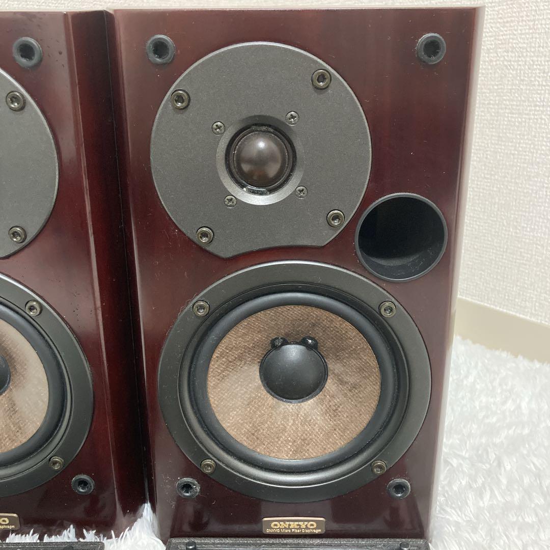 音出し良好】ONKYO ペアスピーカー D-102EXG ブックシェルフ