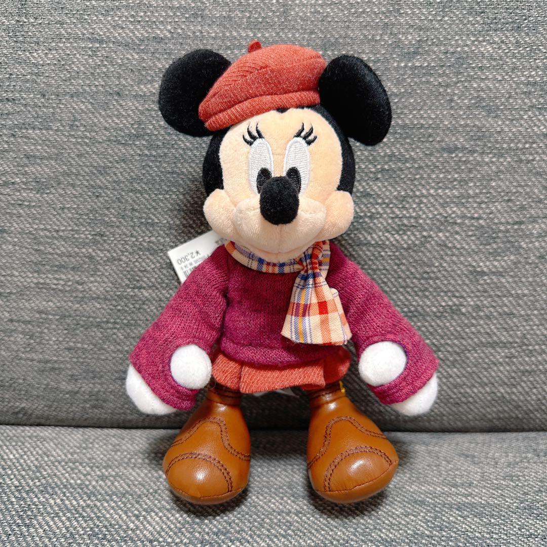 厳選 ミニーのスタイルスタジオ 春夏秋冬 ぬいぐるみバッジ 4点セット