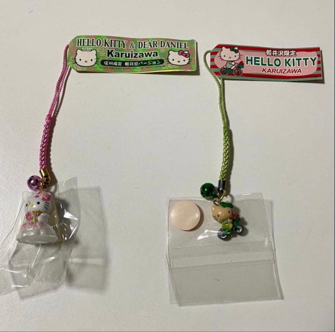 ご当地キティ 信州 軽井沢 ウェディング 自転車 2個セット新品、♥