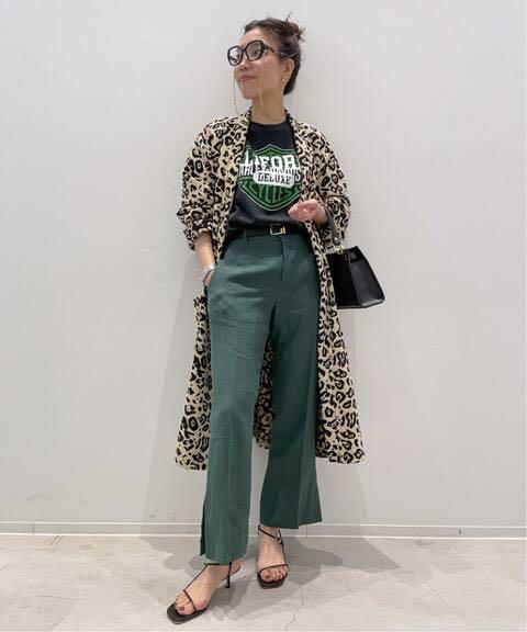 品質保証新品 新品 オーエーエス Leopard Robe as3Qo-m61589276925 L'Appartement OAS 新品お買い得