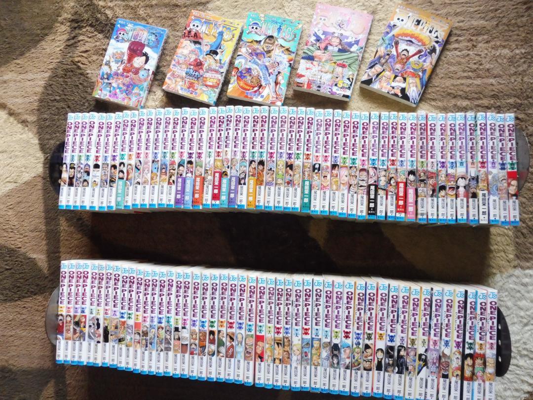 コミック ワンピース 美本多 新品含 最新刊110巻まで全巻セット 尾田栄一郎