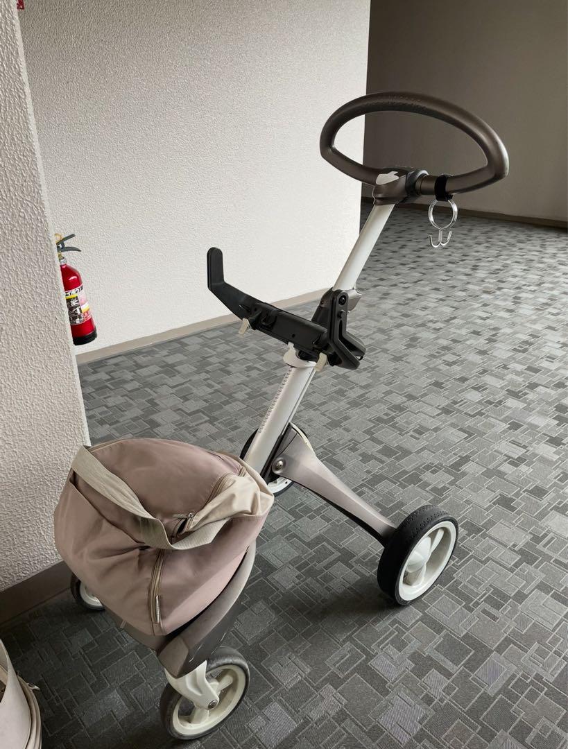 ストッケ　STOKKE エクスプローリー　バギー　ベビーカー ベージュ