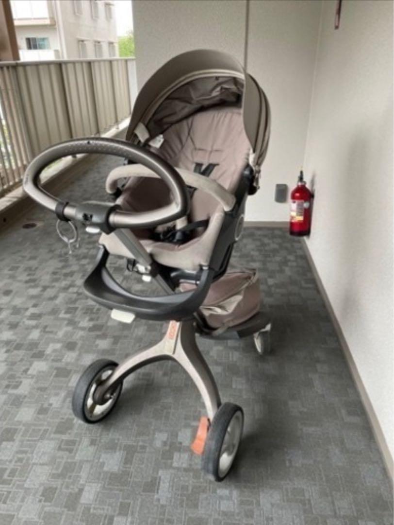 ストッケ　STOKKE エクスプローリー　バギー　ベビーカー ベージュ