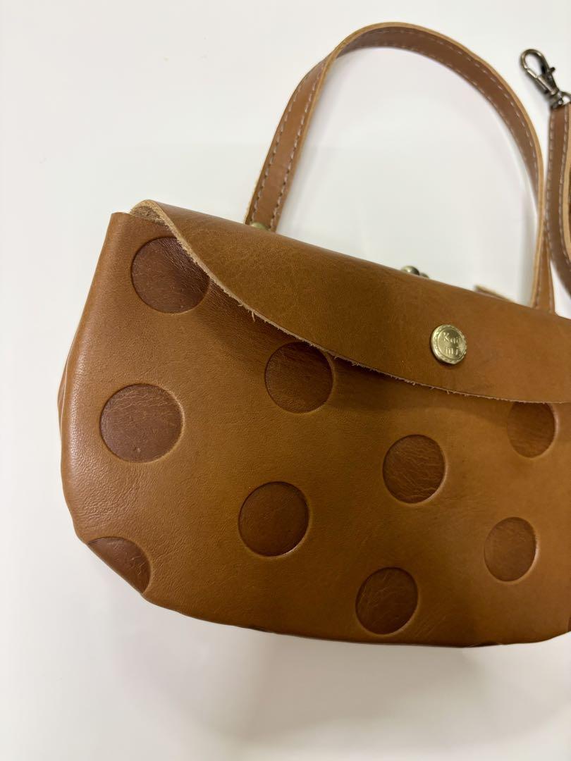 新品 Kanmi. カンミ キャンディ がまロ トート ウォレット 本革