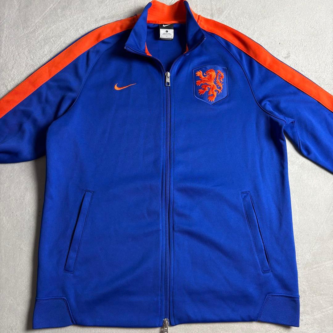 ナイキ　オランダ代表　2014-2015 トラックジャケット　アウェイカラー