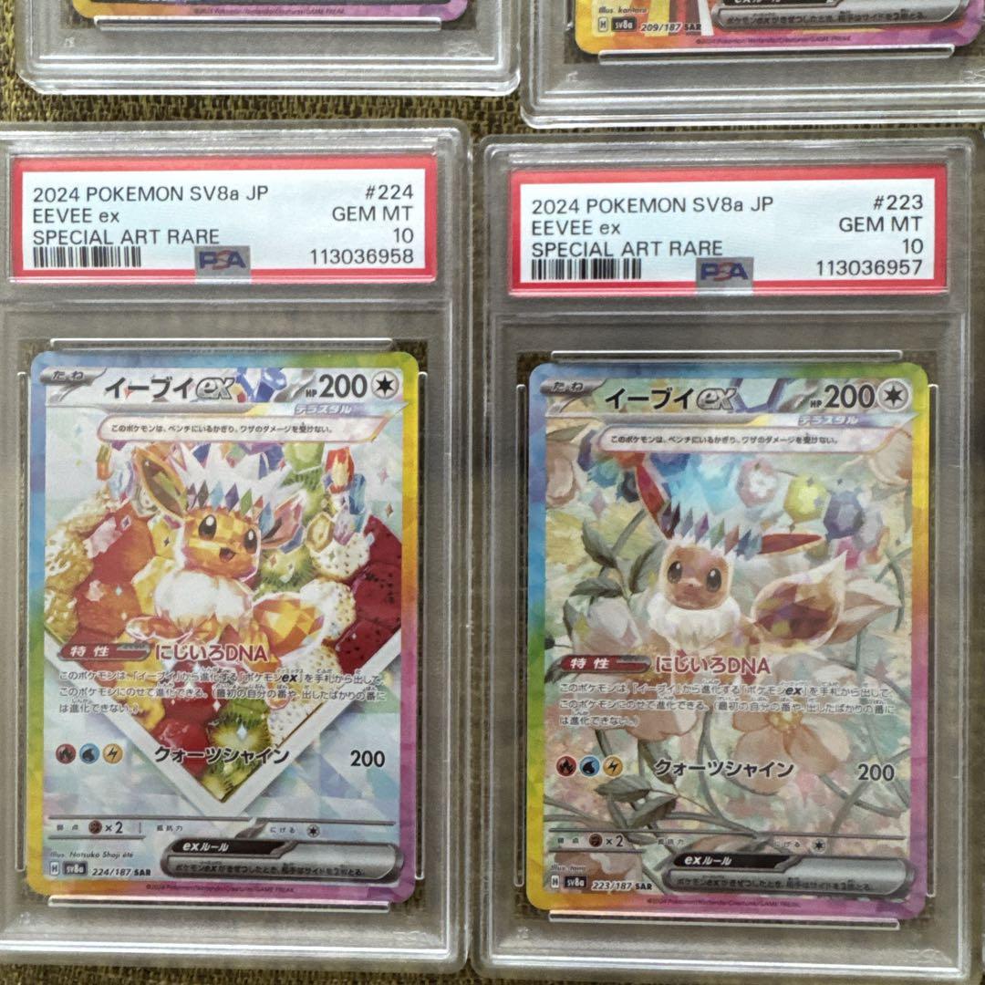 値下げ不可 ワンオーナー テラスタルフェスex 【PSA10】10連番