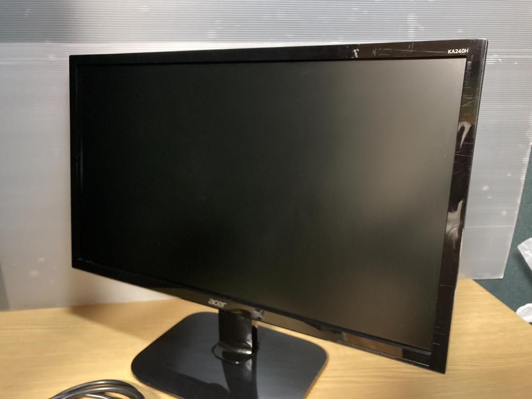 Acer　24インチ ワイドゲーミングモニター　KA240H bmidx