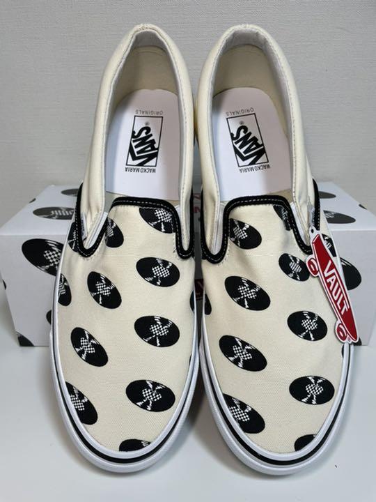 【サイズ】 VANS WACKO MARIA CLASSIC SLIP-ON 白29.5cm svpqx-m61592901463 カラー