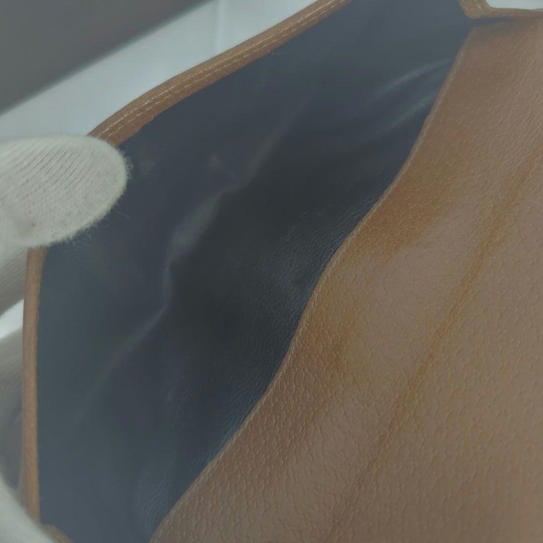 【美品】GUCCI グッチ GG柄 フラップ 長財布