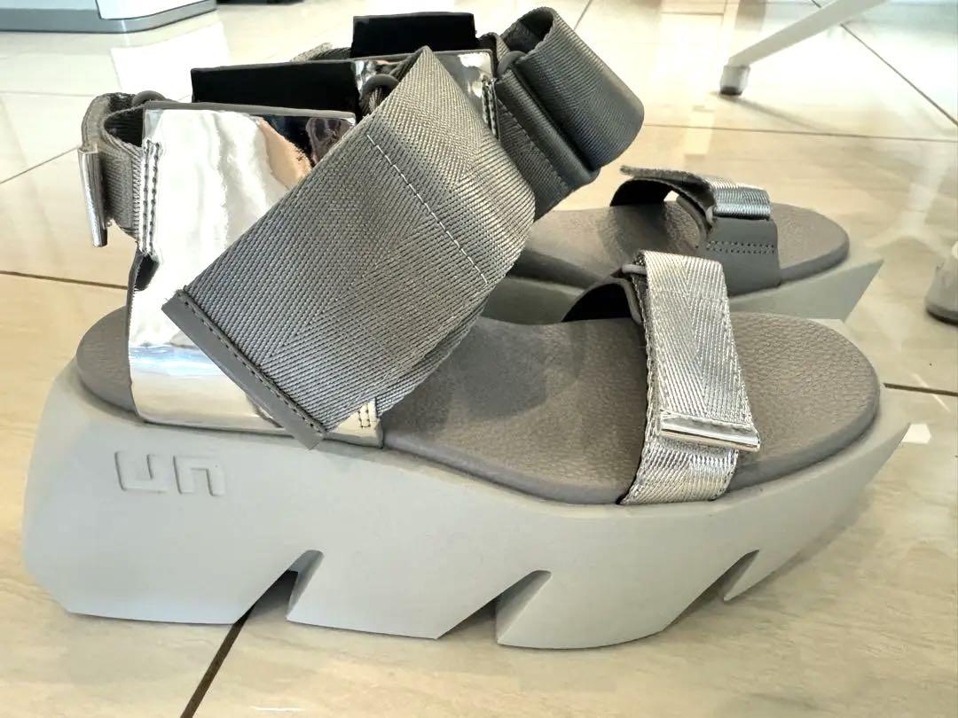 United Nude シルバー 厚底サンダル