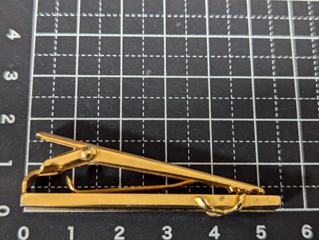 YVESSAINTLAURENT　ネクタイピン　オニキス