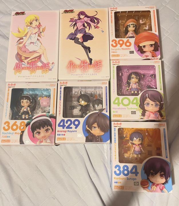 美品 ねんどろいど 化物語 フィギュア 全種類 コンプリート セット