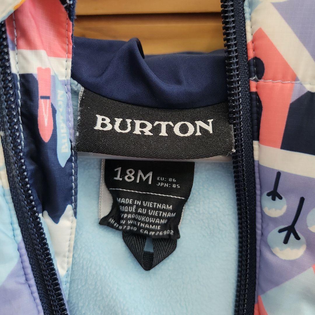 BURTON　バートン　18M　80～86cm　スノーウェア　キッズ冬服　つなぎ