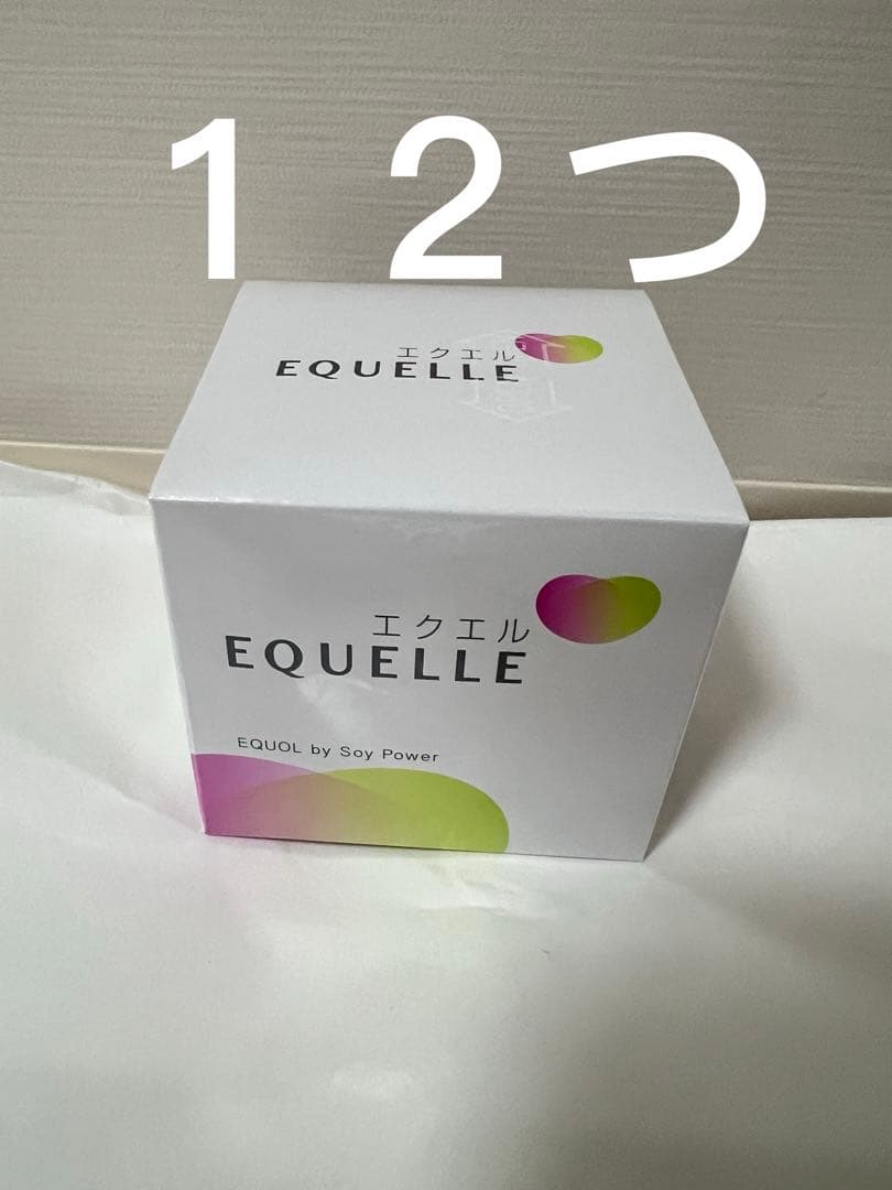 EQUELLE エクエル 大豆由来サプリメント 12個入り
