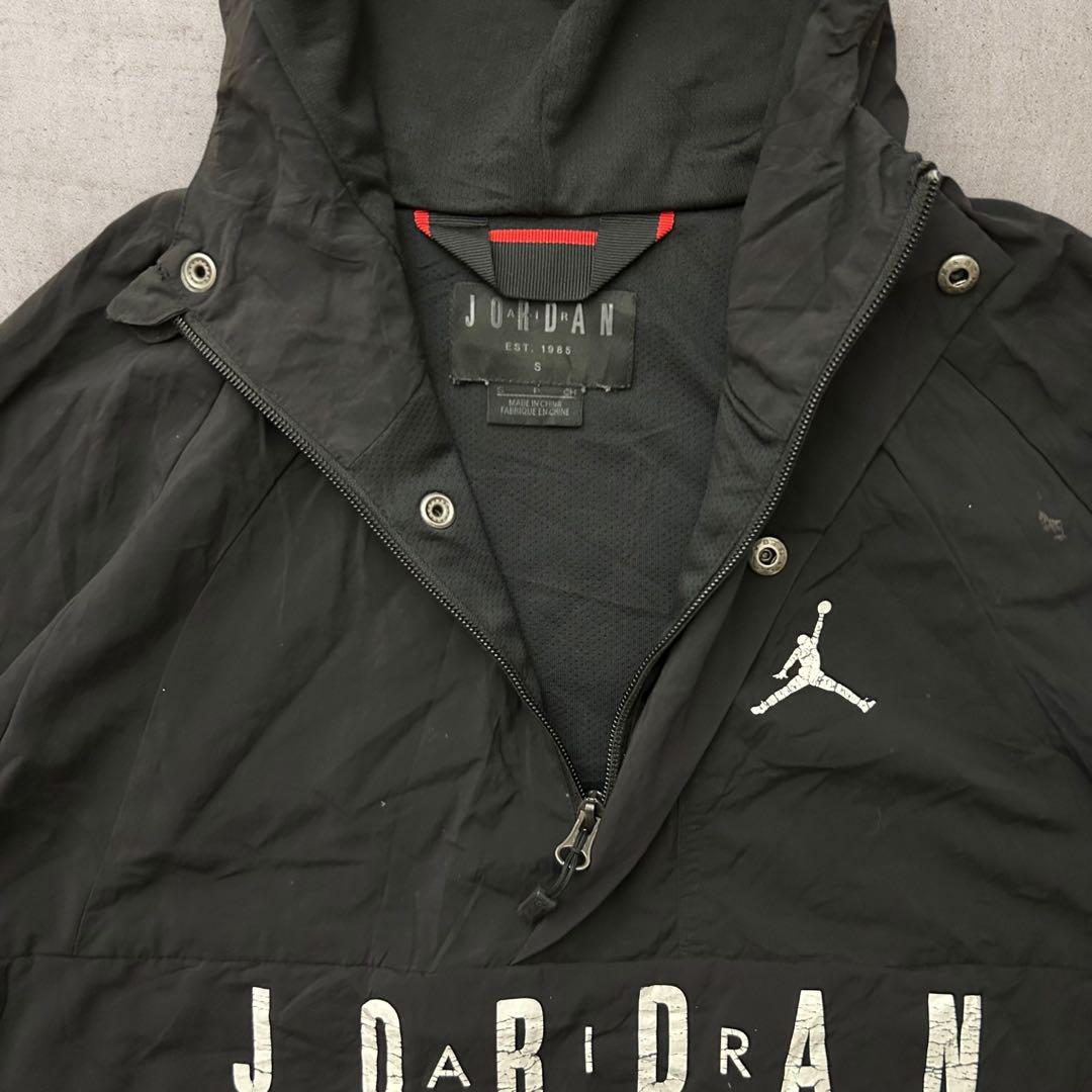 JORDAN NIKEアノラックパーカーナイロンジャケットハーフジップテック古着 JORDAN NIKEアノラックパーカーナイロンジャケットハーフジップ