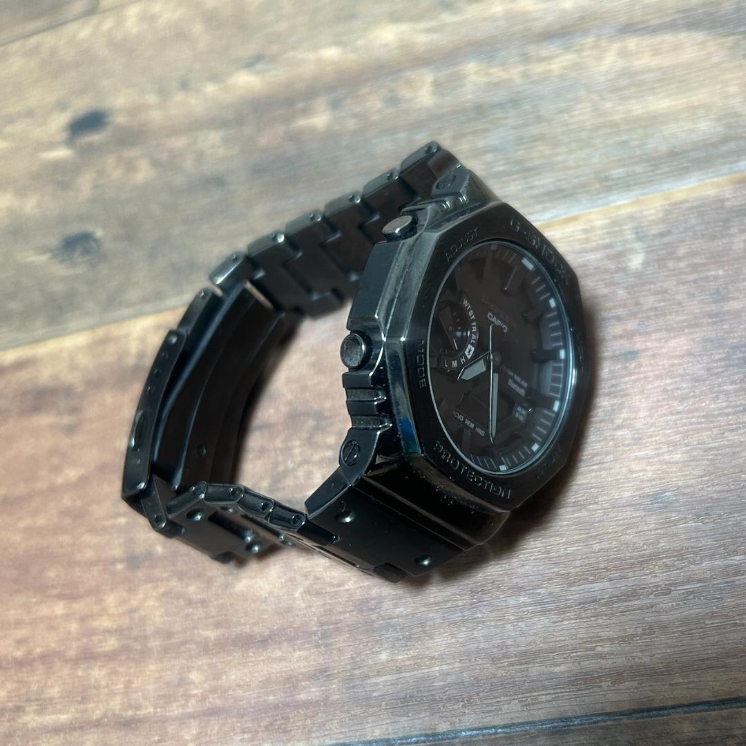 G-SHOCK フルメタル ソーラーブラック GM-B2100BD