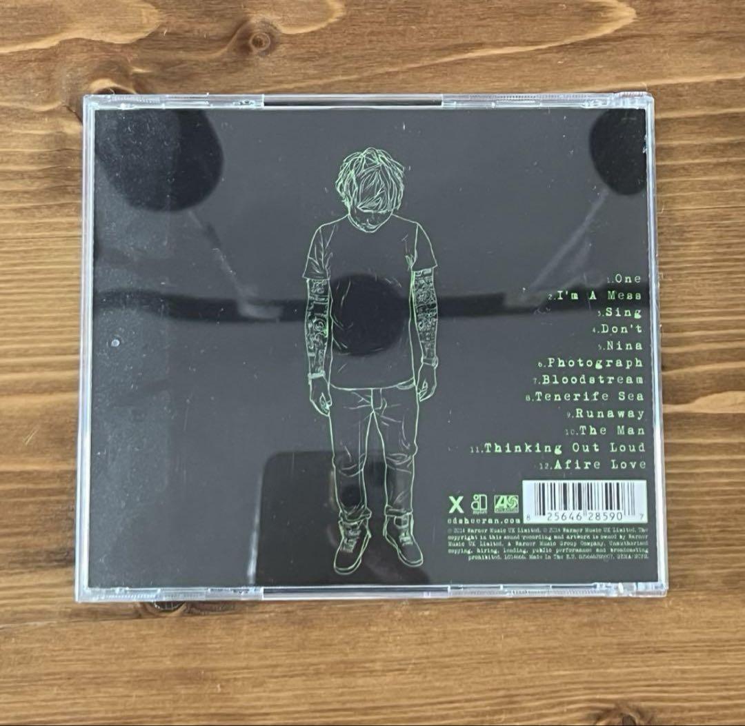 Ed Sheeran X CD / photograph 結婚式BGM - メルカリ