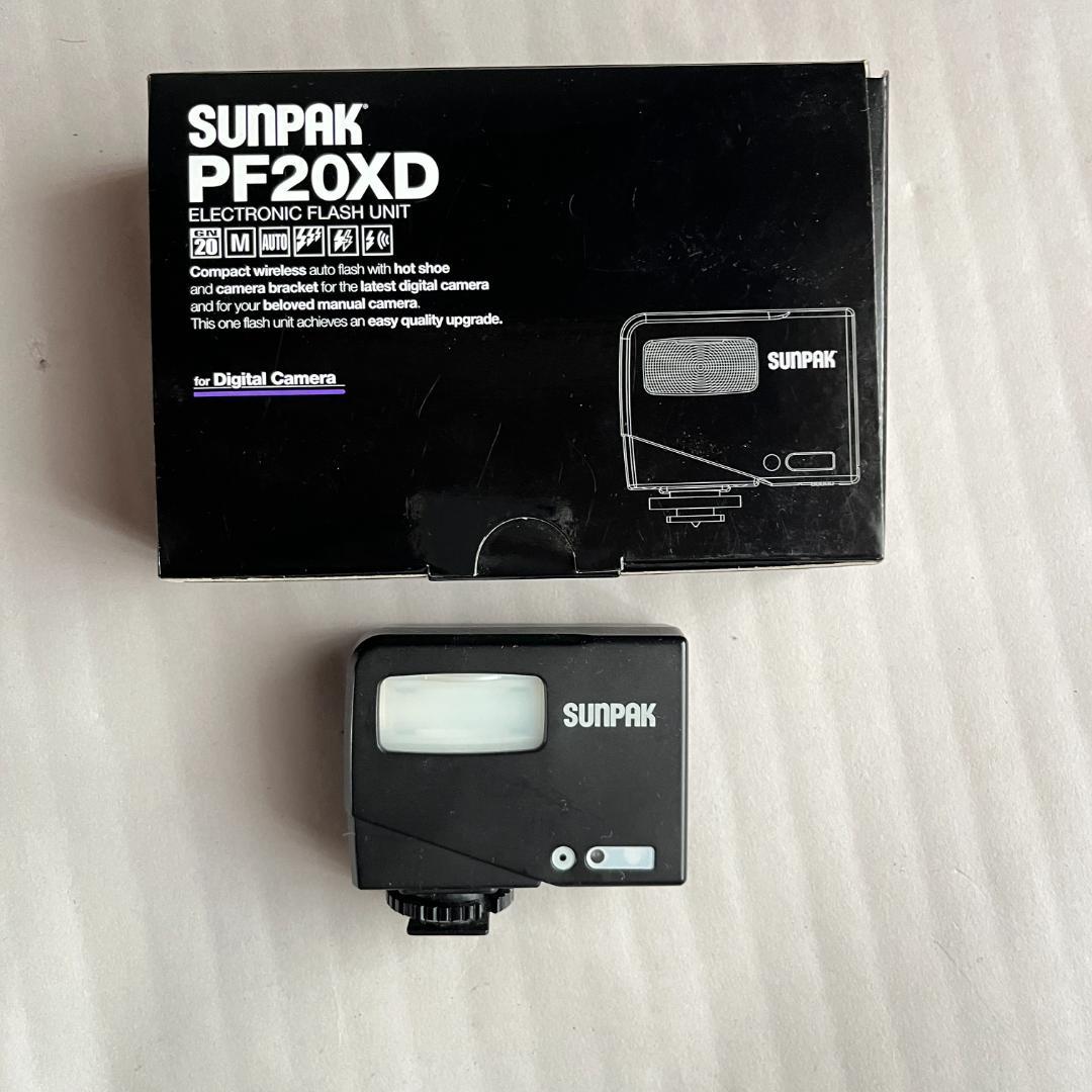 SUNPAK フラッシュ デジタル対応ワイヤレスオートストロボ PF20XD