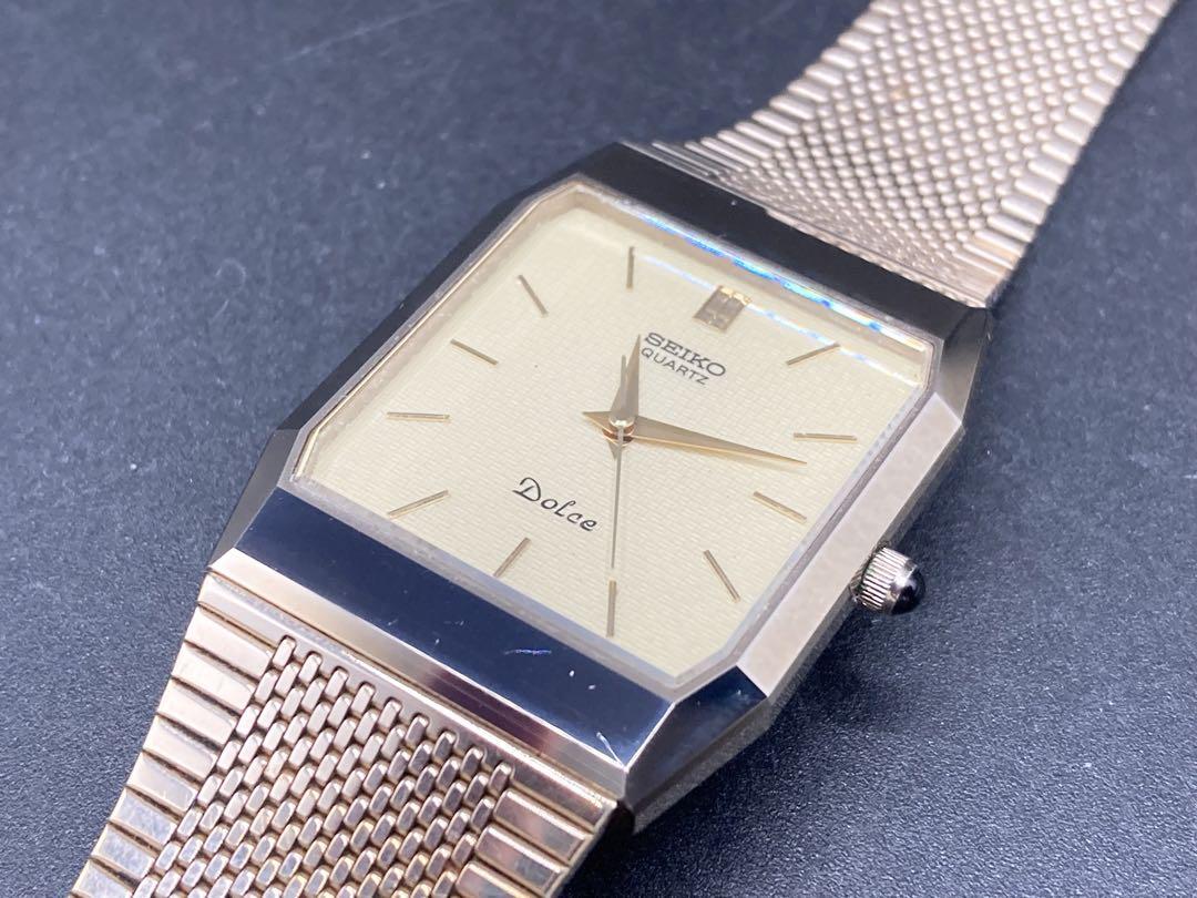 新品電池 稼働品】 SEIKO Dolce 腕時計 ドルチェ 時計 スクエア