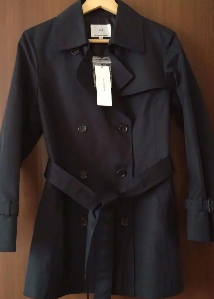 23区 コットンポリエステルギャバジンショートトレンチコート 39,600円