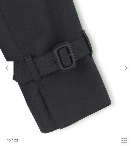 23区 コットンポリエステルギャバジンショートトレンチコート 39,600円