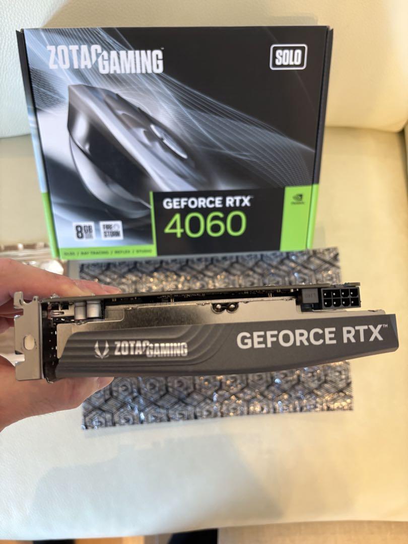 【美品】ZOTAC RTX 4060 8GB ゲーミング グラボ