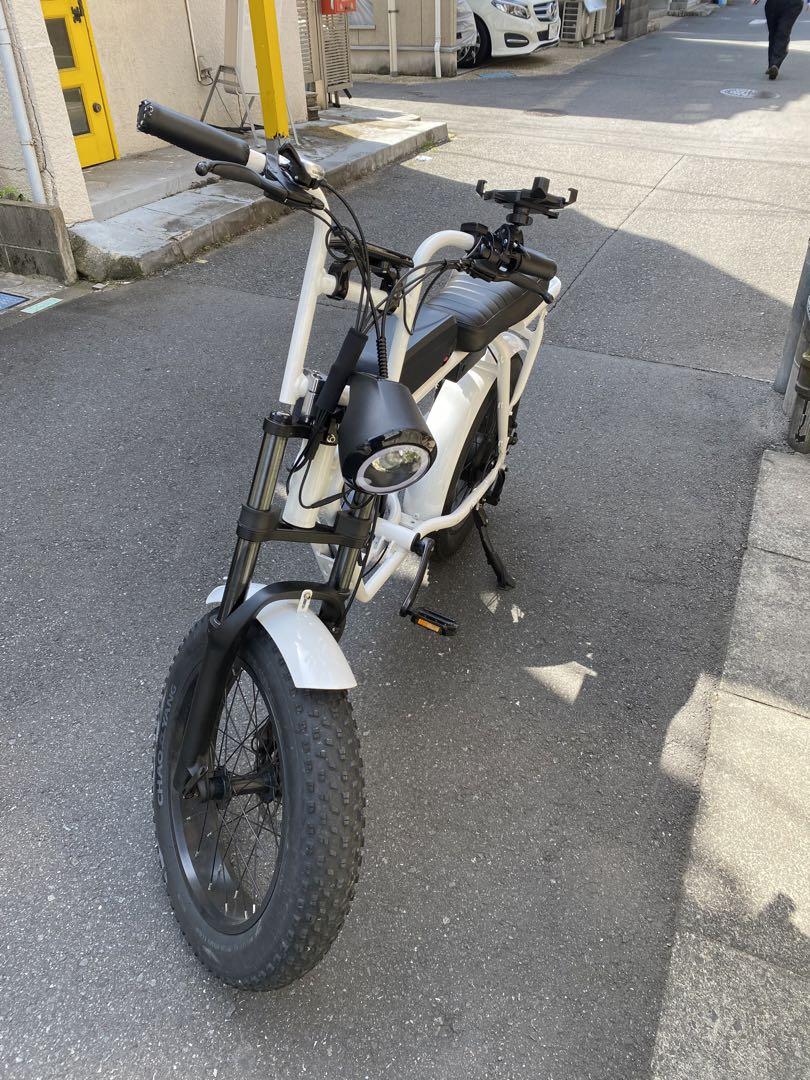 flow ebike 予備バッテリー有 リミッター解除済 中野区引き取り
