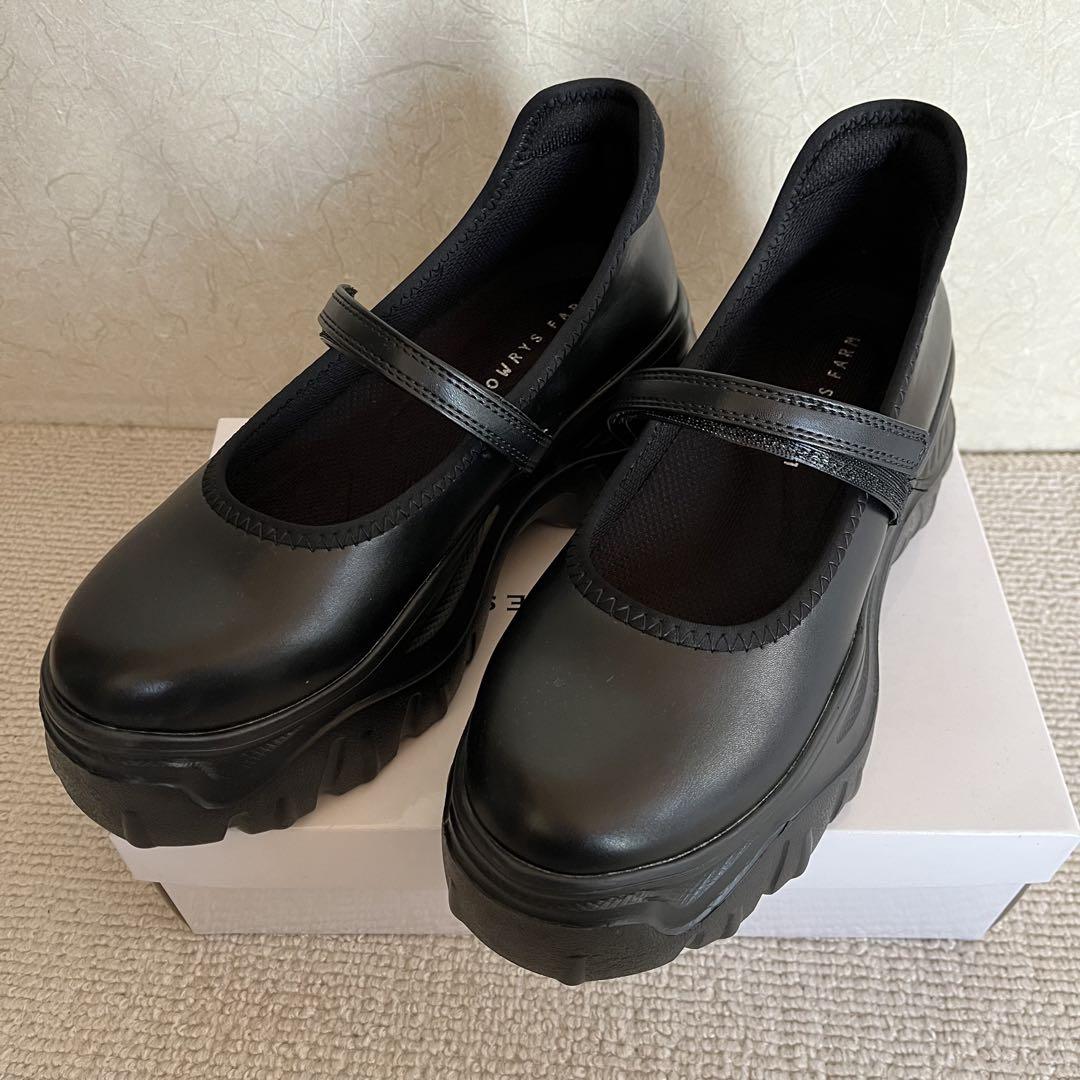 LOWRYSFARM ローリーズファーム バレエスニーカー ブラック M