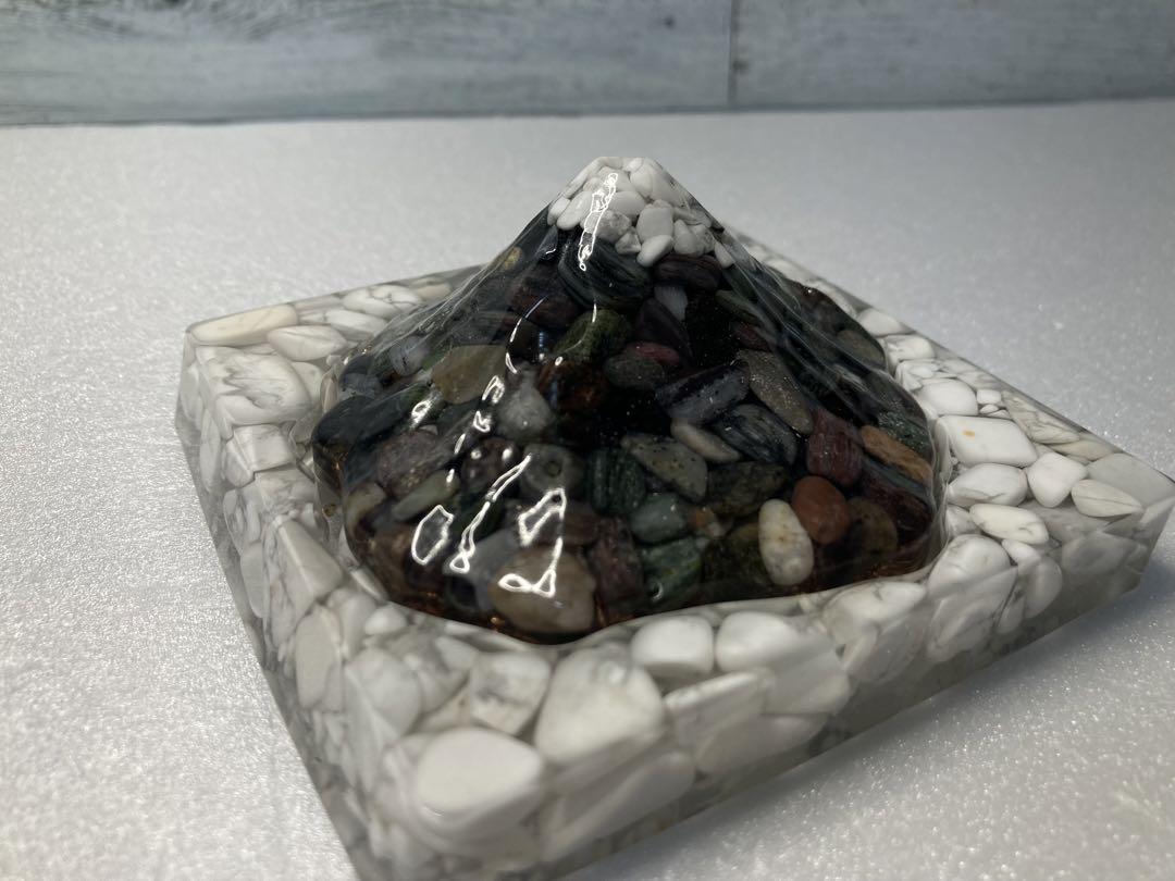FUJI01 オルゴナイト 手作り 自作 富士山 オルゴナイト 富士山