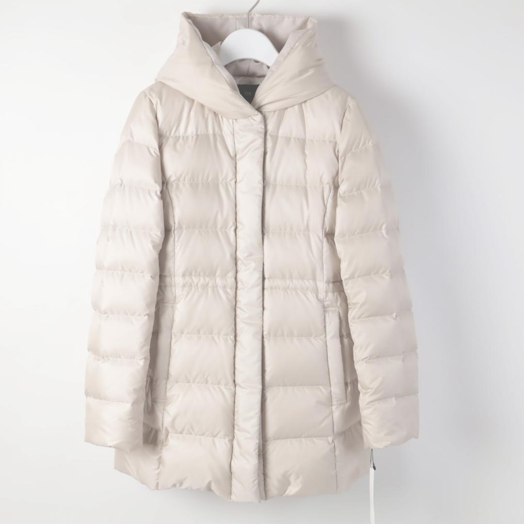 869 新品 23区 洗える シレータフタ ショート ダウンコート 36