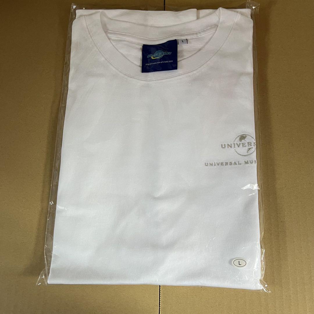 King & Prince POPUP Re:ERA イラストTシャツ 白 King & Prince POPUP Re:ERA イラストTシャツ 白 - メルカリ