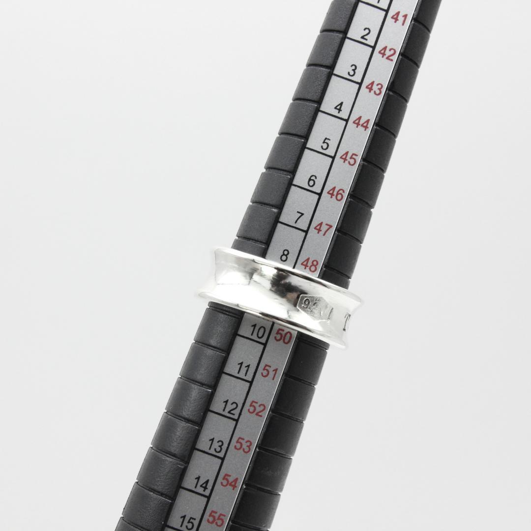 美品 Tiffany&Co. アクセサリー 1837 ナロー リング 9号