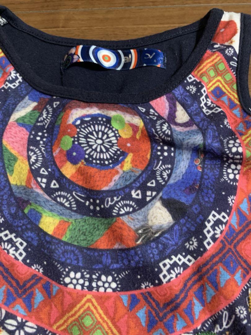 デシグアル Desigual ゼブラ デニムミニスカート （グレー