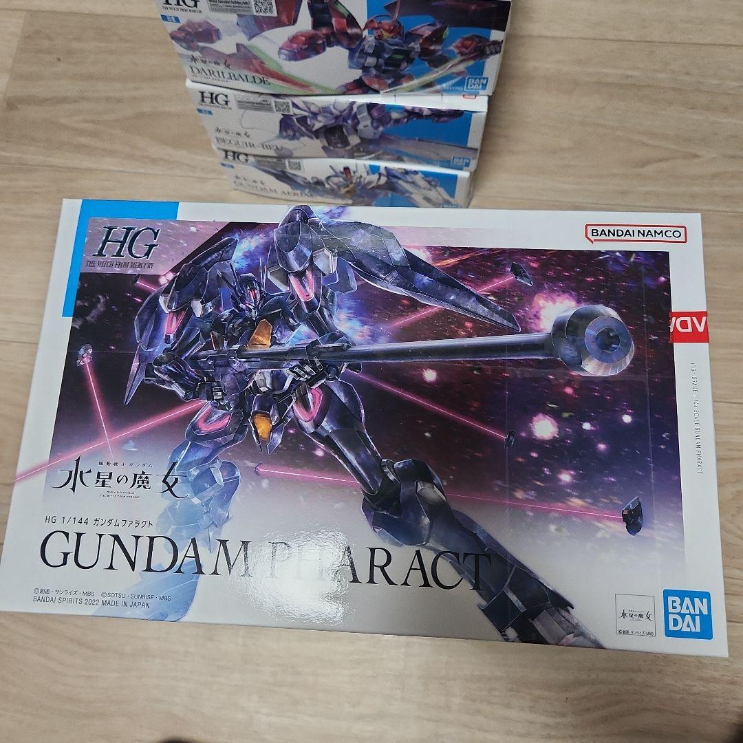 何でも揃う ガンプラ 水星の魔女 計5種セット 未組立 プラモデル