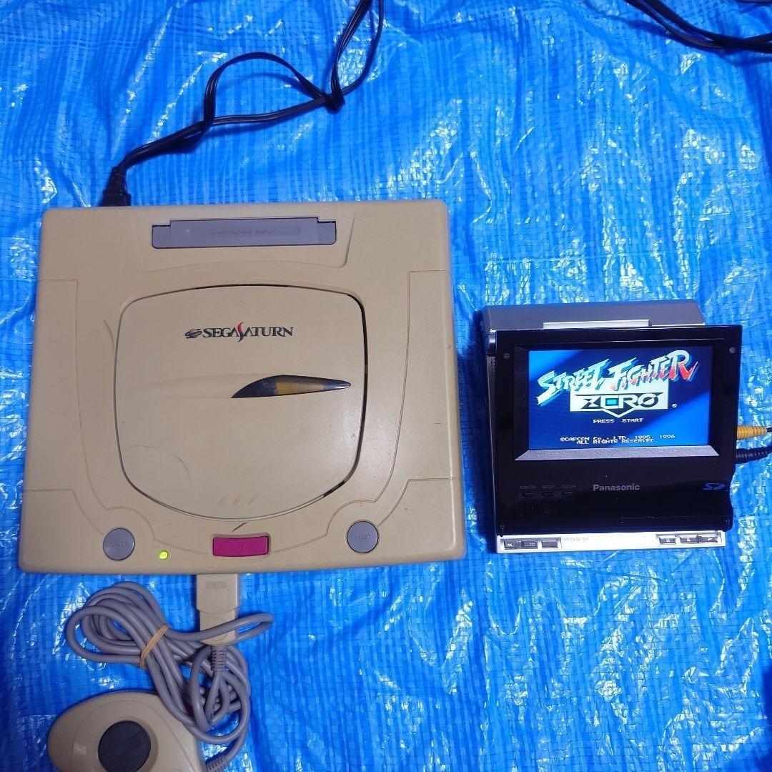 セガサターン 本体 ソフトセット セガサターン 本体＋ソフト50枚セット ⑤ - メルカリ