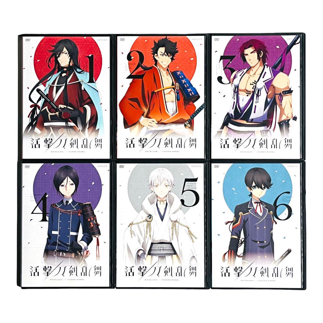 【新品ケース】 DVD 「刀剣乱舞」シリーズ 1期＋2期＋3期 全18巻セット